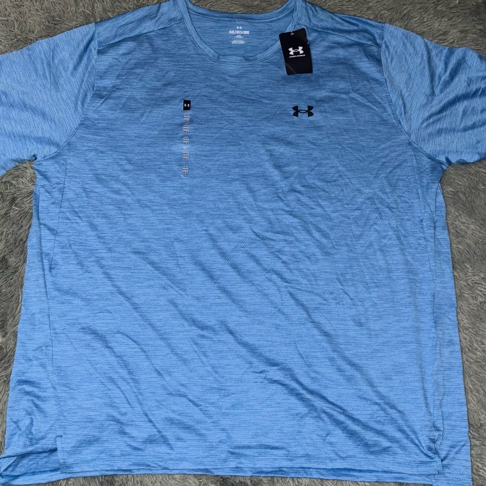 Under Armour Men's Light Blue Short Sleeve Tee